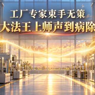工厂专家束手无策　大法王上师声到病除