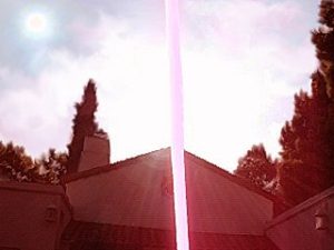 A-Magic-Beam-Again-Falls-From-The-Sky-A-Female-Reporter-Faints