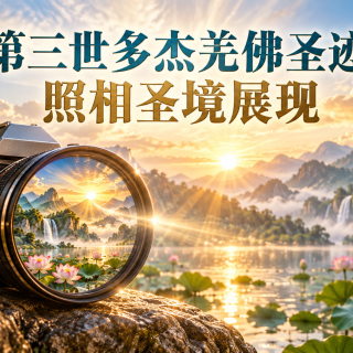 第三世多杰羌佛圣迹 照相圣境展现