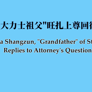 世界大力士祖父旺扎上尊回律师问 封面圖片