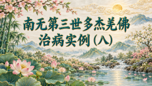 南无第三世多杰羌佛治病实例（八）