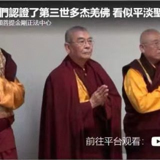【視頻】佛陀們認證了第三世多杰羌佛 看似平淡聖蹟 唯有佛陀能行