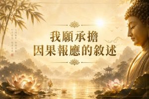 我願承擔因果報應的敘述